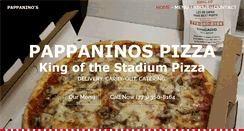 Desktop Screenshot of pappaninospizza.com